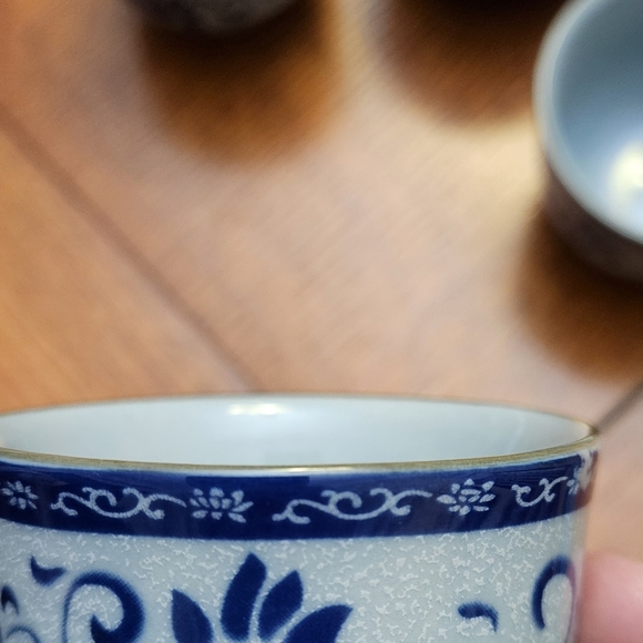 Vintage Nami Karakusa Sencha Tea Cups, 5. - Picture 3 of 4